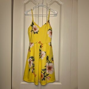 Monteau Yellow Floral Sundress